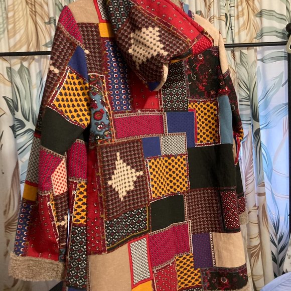 (M) new w/o tags: Fuzzy Lined Softshell Jacket Elevated Hoodie - Picture 3 of 3